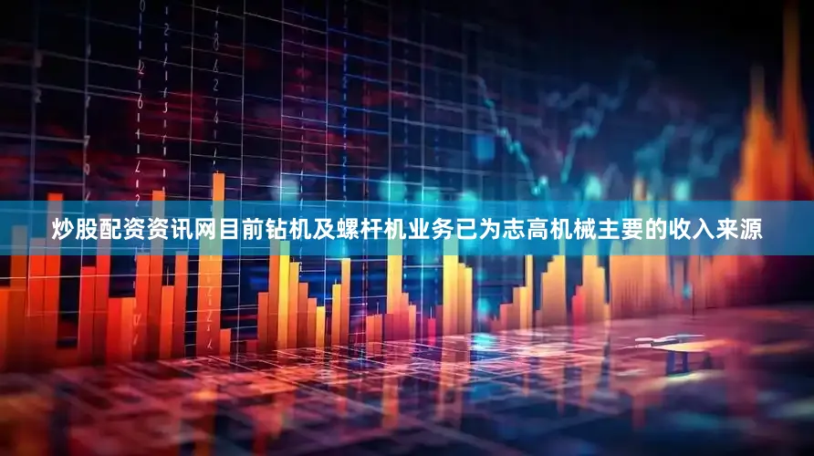 炒股配资资讯网　　目前钻机及螺杆机业务已为志高机械主要的收入来源